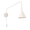 Vägglampa NOX 1xE14/10W/230V grädde