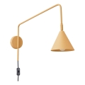 Vägglampa NOX 1xE14/10W/230V guld