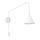Vägglampa NOX 1xE14/10W/230V vit