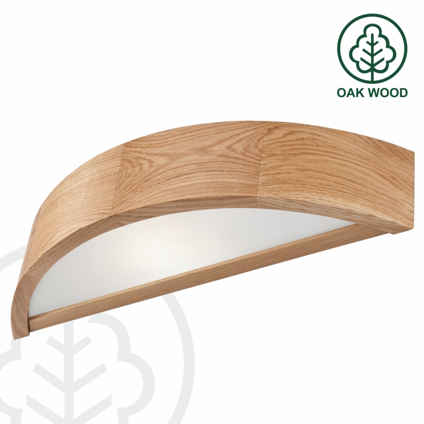 Vägglampa OAK 1xE27/60W/230V ek