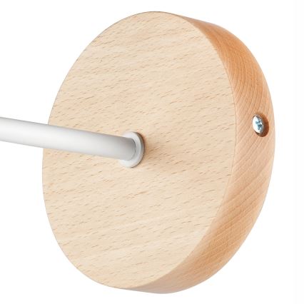 Vägglampa ORAZIO 1xE27/60W/230V bok - FSC certifierade
