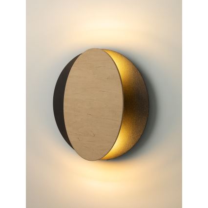 Vägglampa OVO 2xG9/12W/230V svart/brun