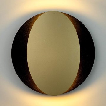 Vägglampa OVO 2xG9/12W/230V svart/guld