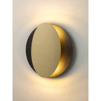 Vägglampa OVO 2xG9/12W/230V svart/guld