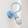 Vägglampa OXFORD 1xE27/15W/230V blå