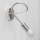 Vägglampa OXFORD 1xE27/15W/230V blank krom