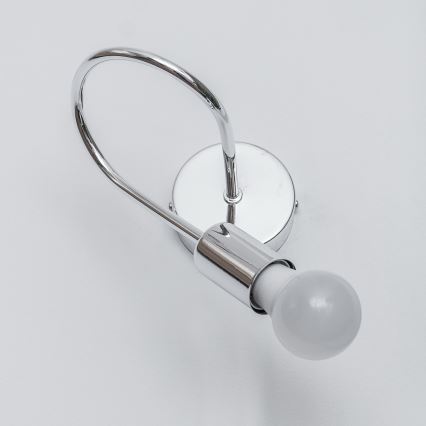 Vägglampa OXFORD 1xE27/15W/230V blank krom