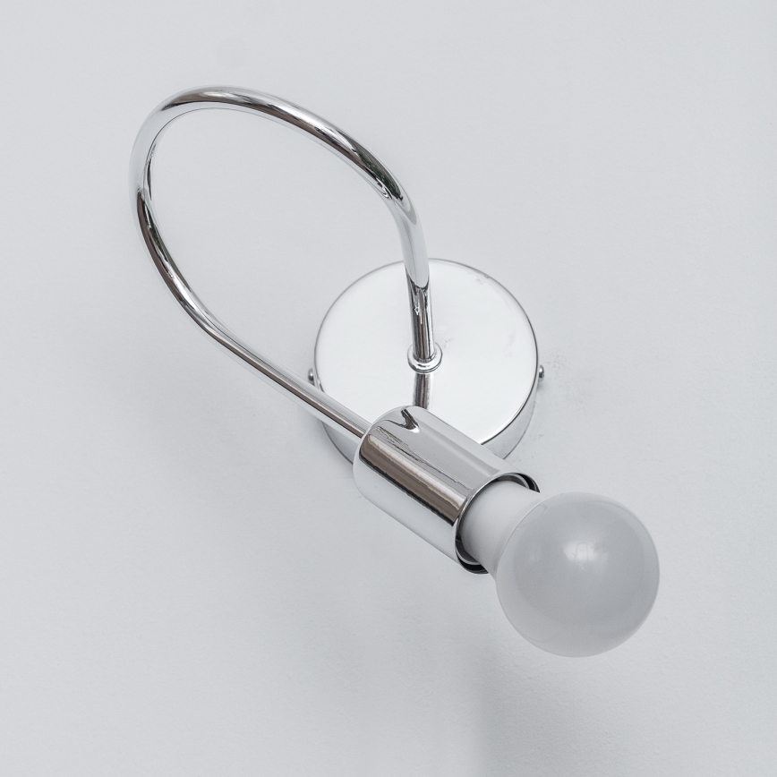 Vägglampa OXFORD 1xE27/15W/230V blank krom