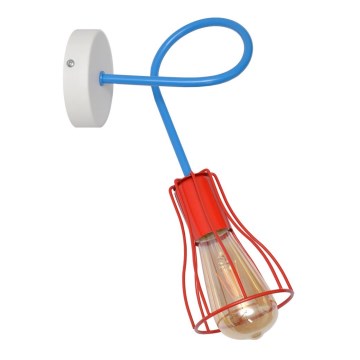 Vägglampa OXFORD 1xE27/15W/230V röd