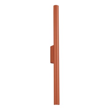 Vägglampa PASTELO 2xG9/8W/230V röd