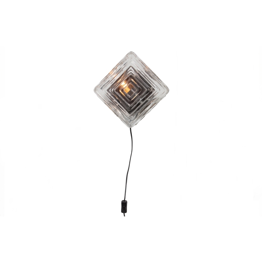 Vägglampa PIAZZA 1xE27/40W/230V