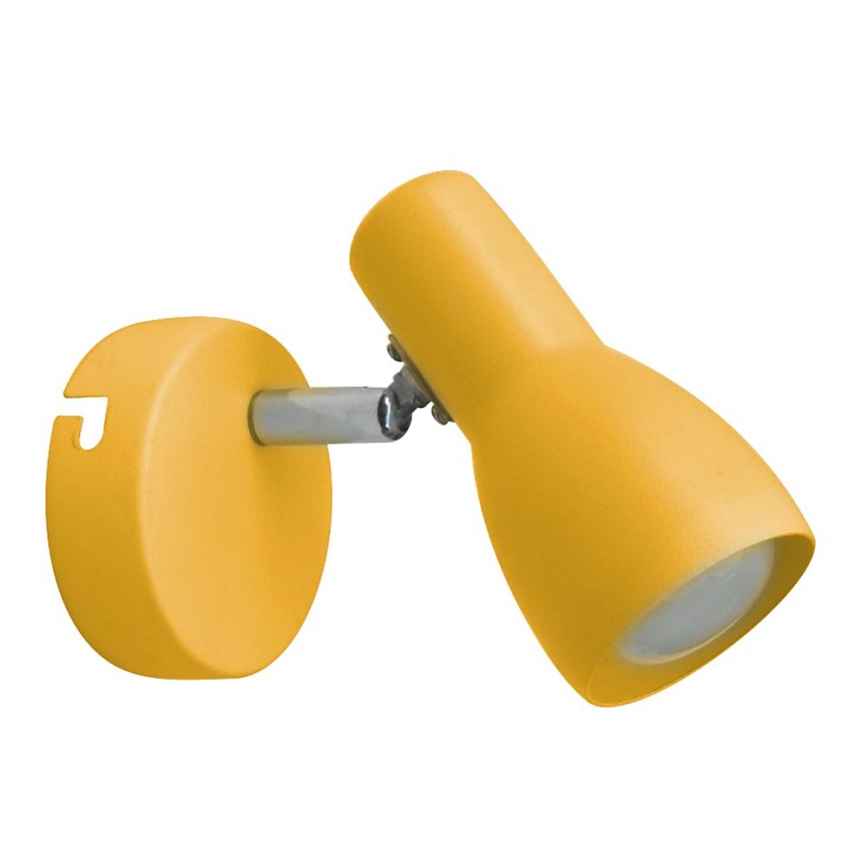 Vägglampa PICARDO 1xE14/40W/230V gul