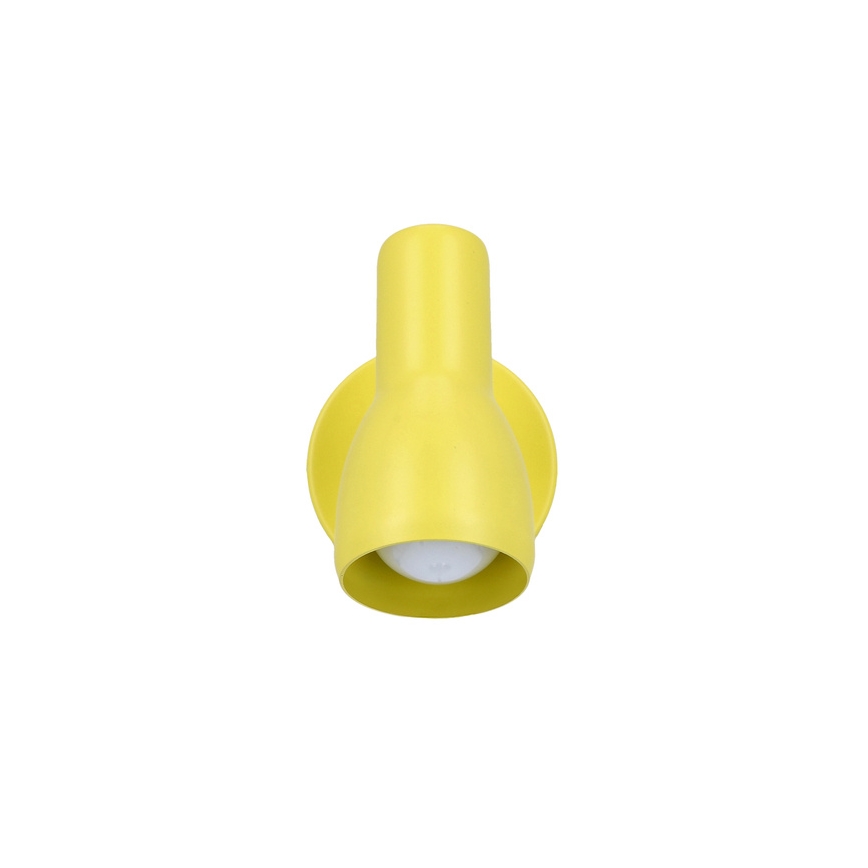 Vägglampa PICARDO 1xE14/40W/230V gul