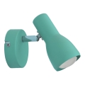Vägglampa PICARDO 1xE14/40W/230V turkos