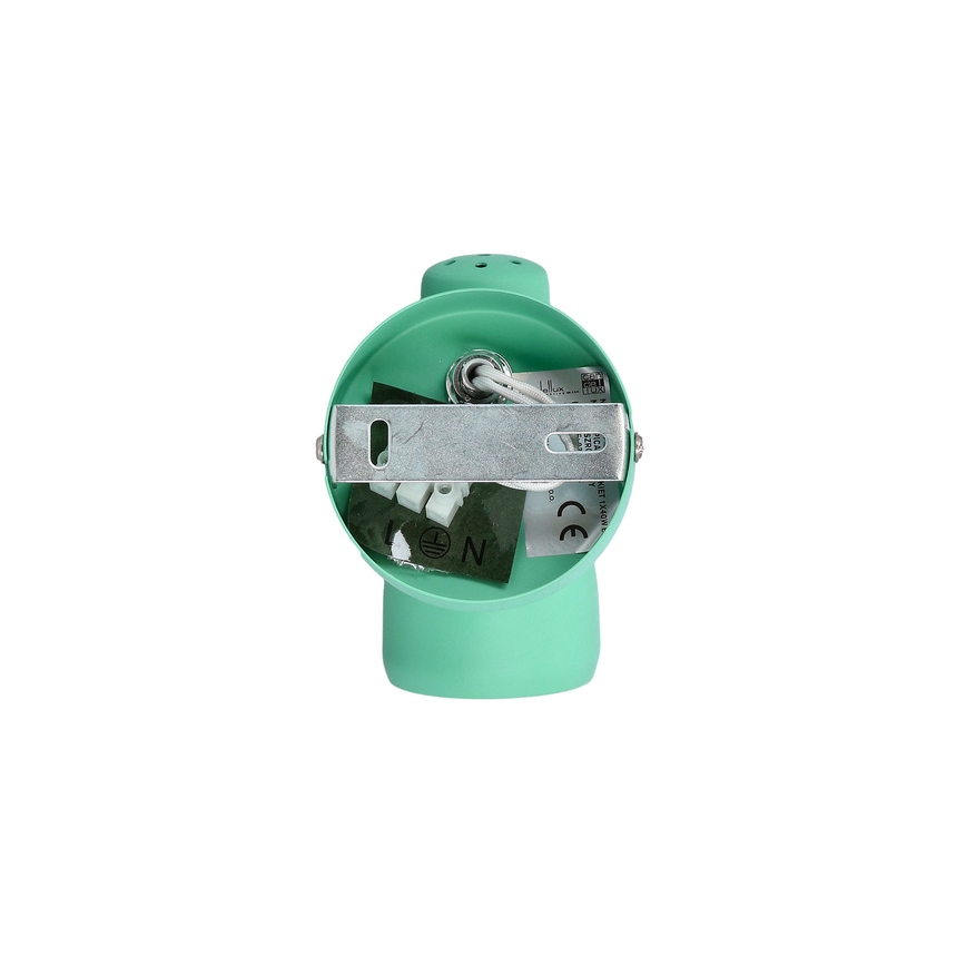 Vägglampa PICARDO 1xE14/40W/230V turkos