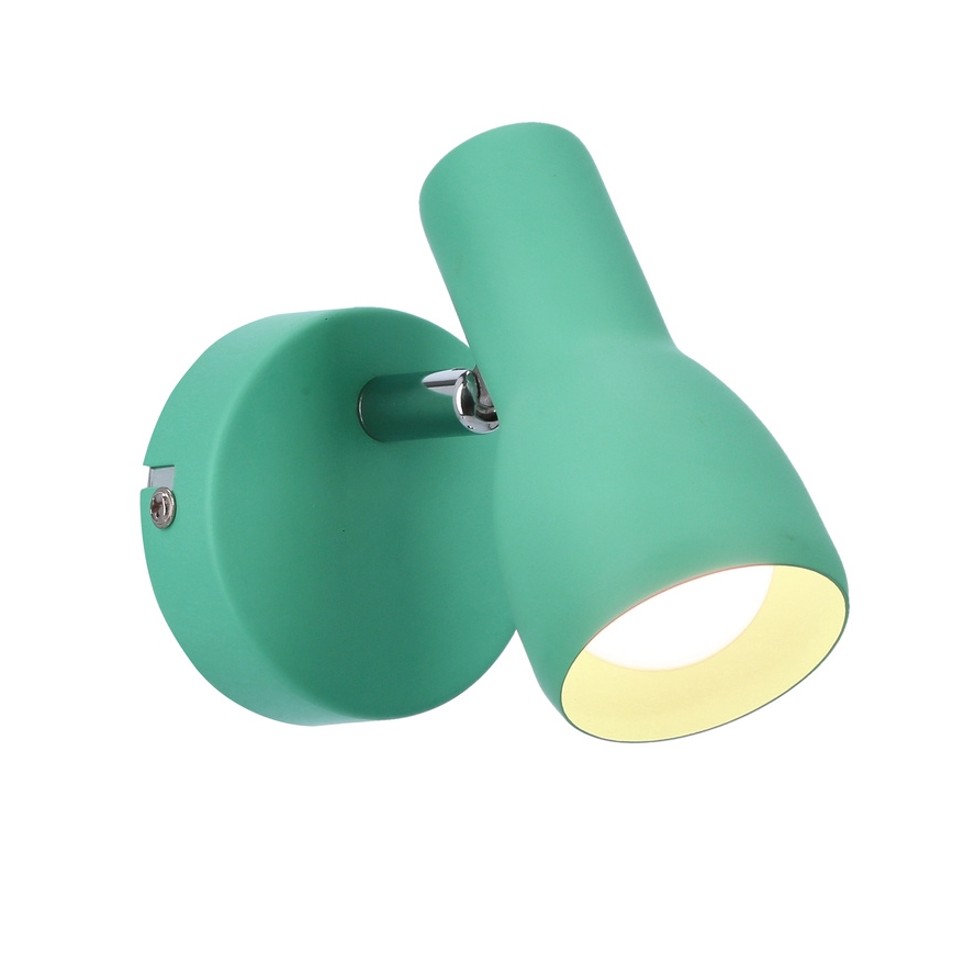 Vägglampa PICARDO 1xE14/40W/230V turkos
