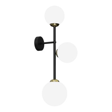 Vägglampa  POP 3xE14/40W/230V