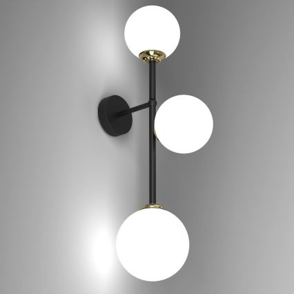 Vägglampa  POP 3xE14/40W/230V