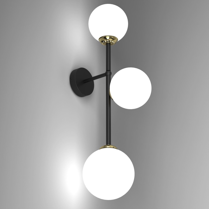 Vägglampa  POP 3xE14/40W/230V