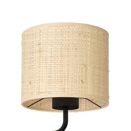 Vägglampa RATTAN 1xE27/60W+1xG9/8W/230V rotting