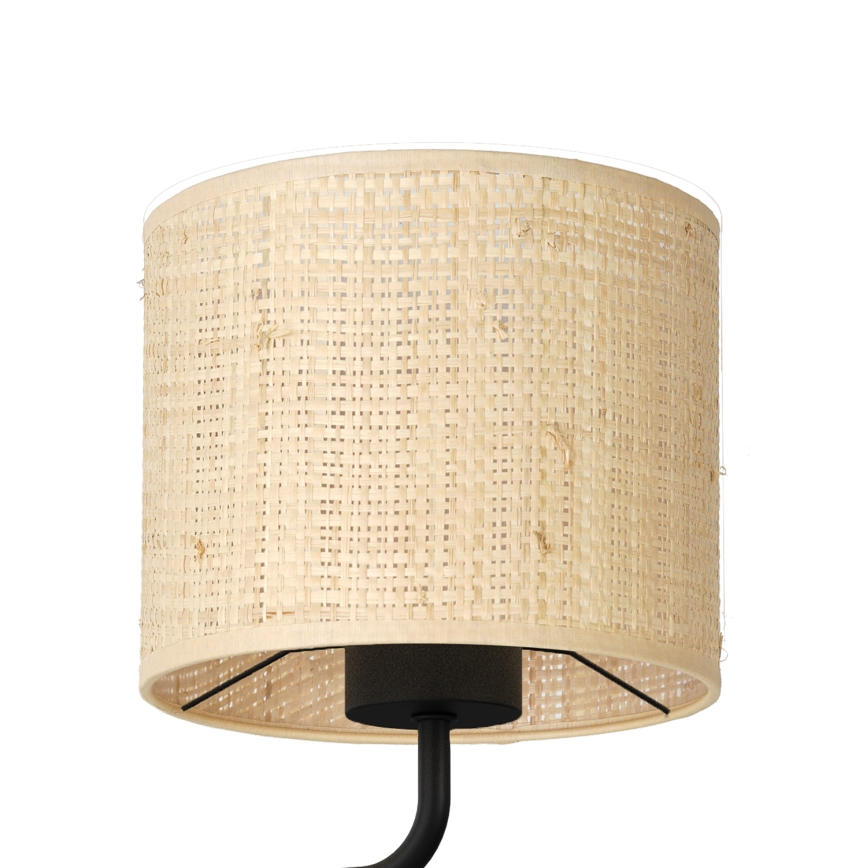 Vägglampa RATTAN 1xE27/60W+1xG9/8W/230V rotting