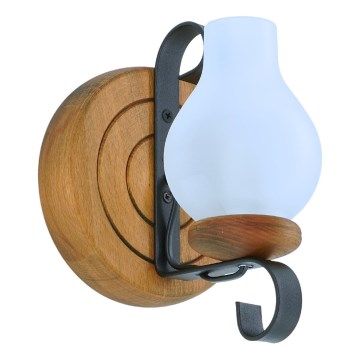 Vägglampa ROATA 1xE14/40W/230V bok - FSC certifierade