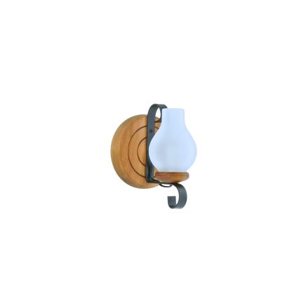 Vägglampa ROATA 1xE14/40W/230V bok