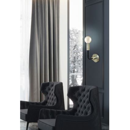 Vägglampa  SAGA 1xE27/40W/230V