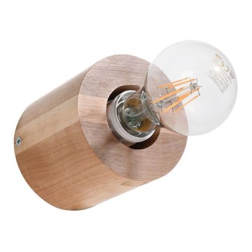Vägglampa SALGADO 1xE27/60W/230V bok