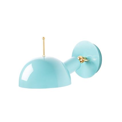 Vägglampa SIVANI 1xE27/40W/230V blå