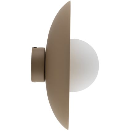 Vägglampa SLATE 1xG9/8W/230V diameter 28 cm beige