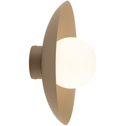Vägglampa SLATE 1xG9/8W/230V diameter 28 cm beige