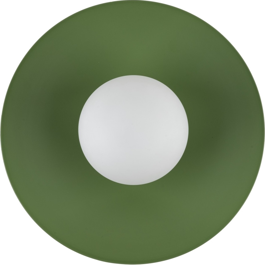 Vägglampa SLATE 1xG9/8W/230V diameter 28 cm grön