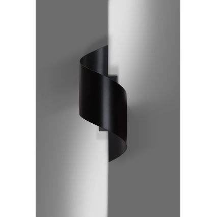 Vägglampa SPINER 1xG9/8W/230V svart