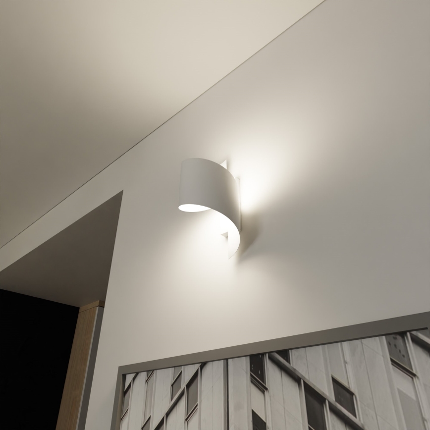 Vägglampa SPINER 1xG9/8W/230V vit