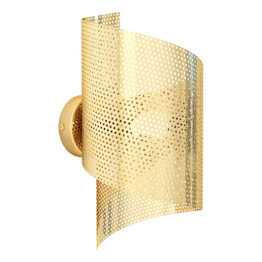 Vägglampa SPIRAL 1xG9/8W/230V guld