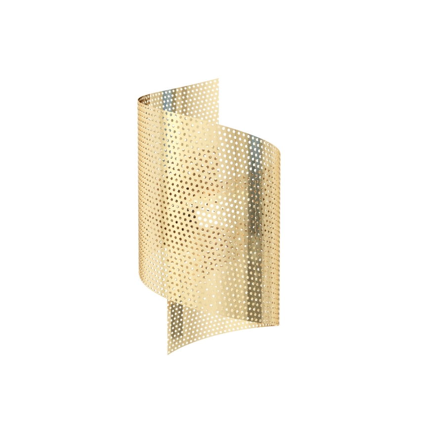Vägglampa SPIRAL 1xG9/8W/230V guld