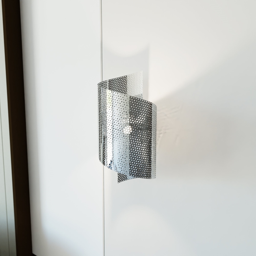 Vägglampa SPIRAL 1xG9/8W/230V matt krom