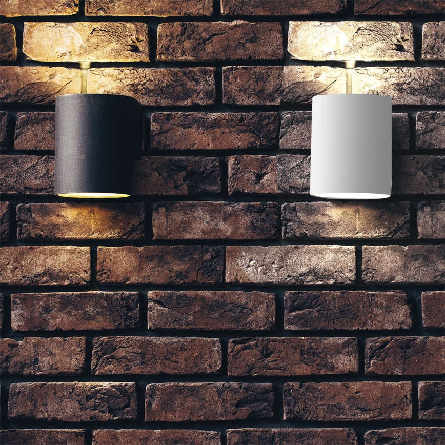 Vägglampa SQUALLA TUBA 1xG9/50W/230V svart/gyllene