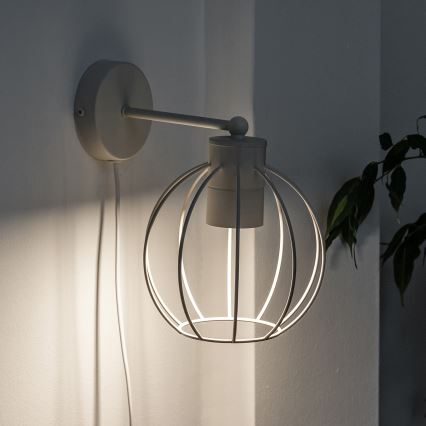 Vägglampa STARLIGHT 1xGU10/10W/230V krämvit