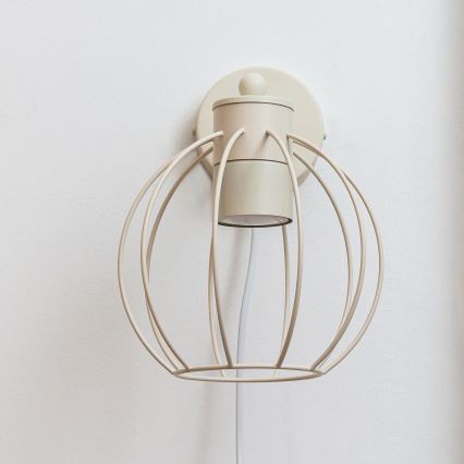 Vägglampa STARLIGHT 1xGU10/10W/230V krämvit