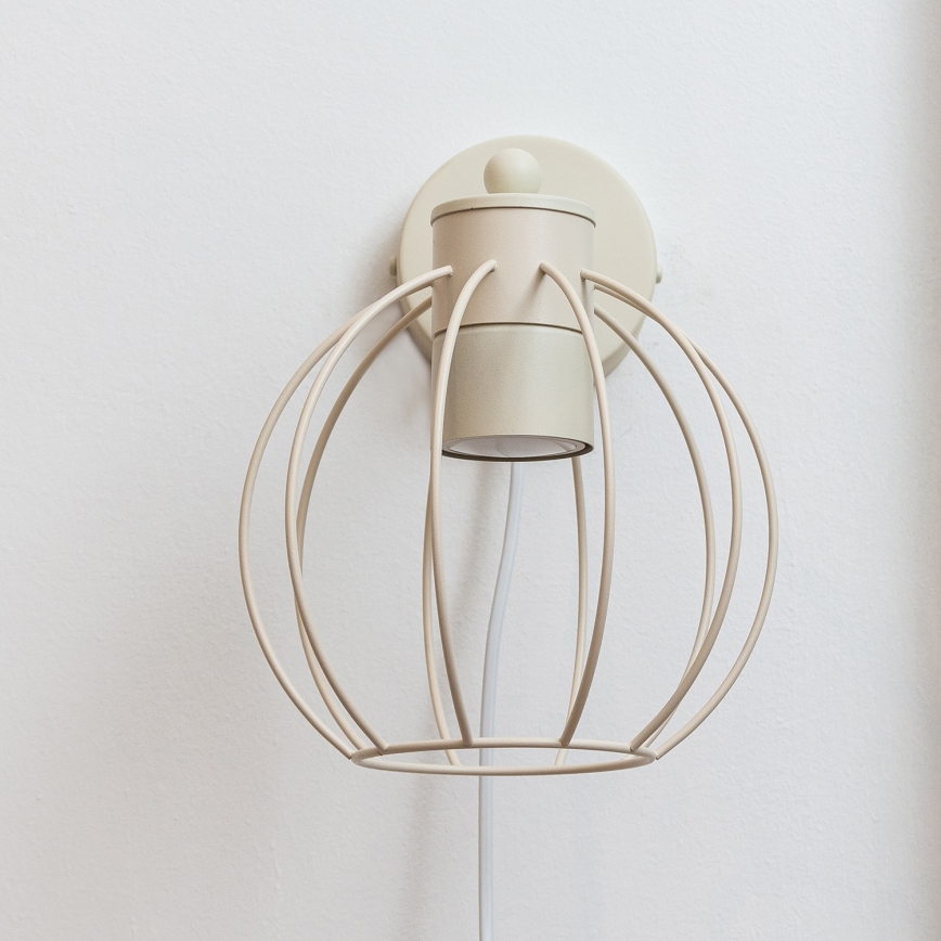 Vägglampa STARLIGHT 1xGU10/10W/230V krämvit