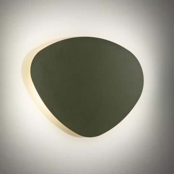 Vägglampa STONE 2xG9/8W/230V 30x39 cm grön