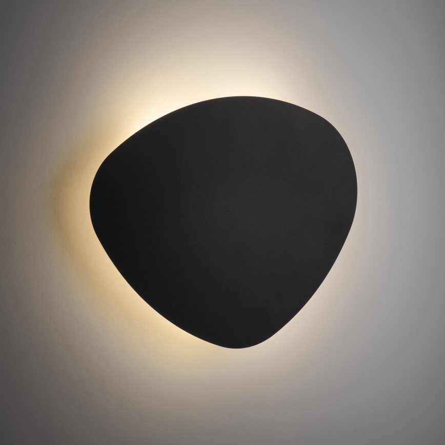 Vägglampa STONE 3xG9/8W/230V 37x49 cm svart