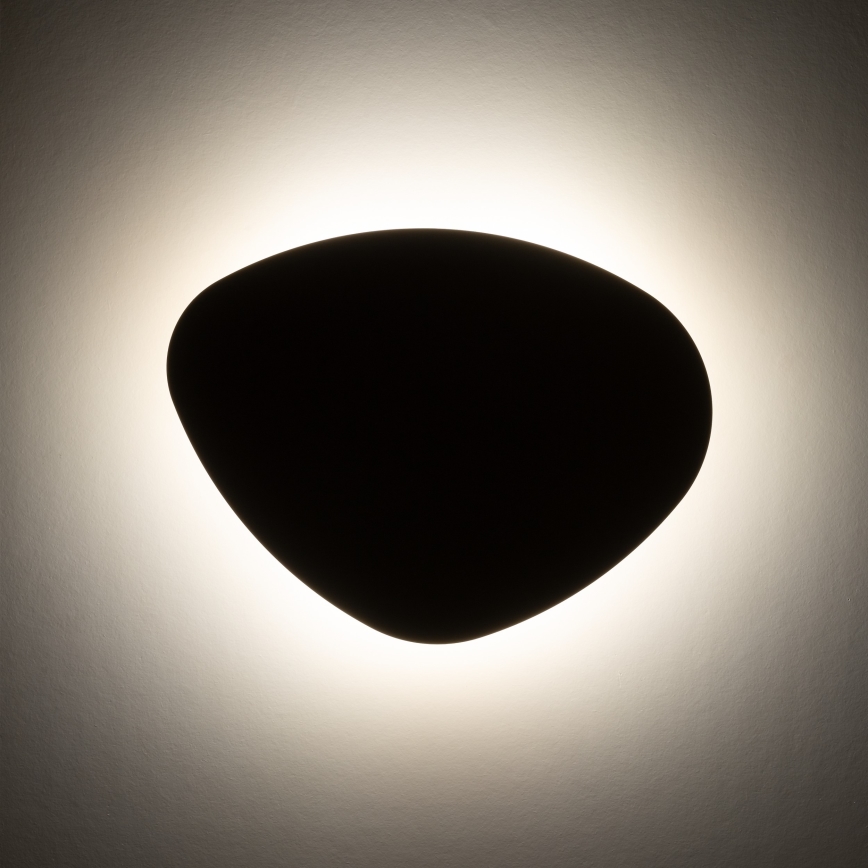 Vägglampa STONE 3xG9/8W/230V 37x49 cm svart