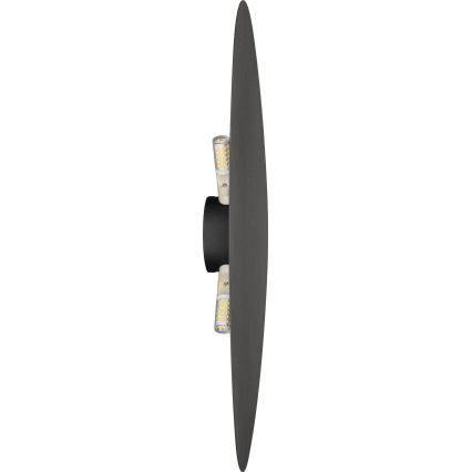 Vägglampa STONE 3xG9/8W/230V 37x49 cm svart