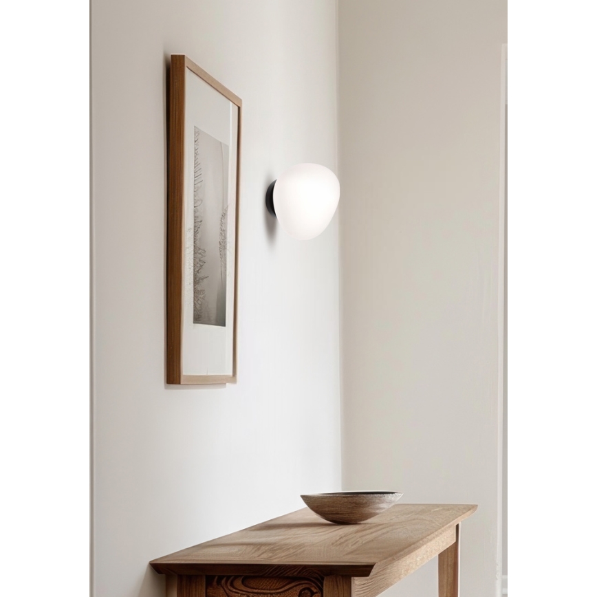 Vägglampa STONES 1xE27/40W/230V