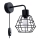 Vägglampa SUBA 1xE27/15W/230V svart
