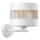 Vägglampa  TAGO 1xE27/15W/230V vit /gyllene 