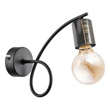 Vägglampa TANGO 1xE27/15W/230V svart